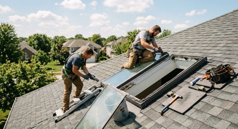 Dome Skylight Repair in Gig Harbor, WA