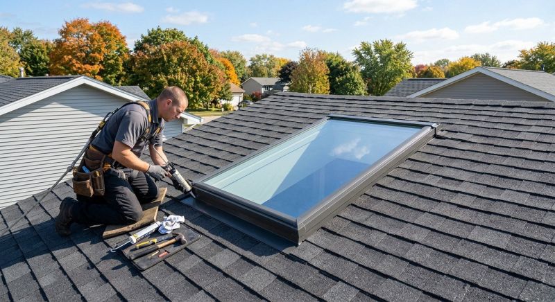 Roof Skylight Installation in Bellevue, WA