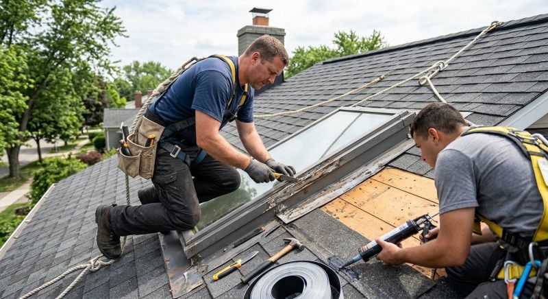Skylight Glass Repair in Gig Harbor, WA