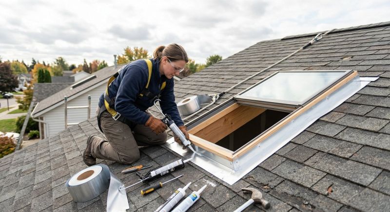 Skylight Leak Repair in Redmond, WA