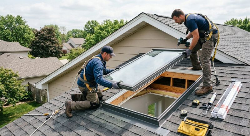 Vented Skylight Installation in Puyallup, WA